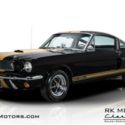1966 Ford Mustang GT350H Raven Black Fastback 289 V8 3 Speed Automatic