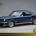 1966 Ford Mustang  Nightmist Blue Coupe 289 V8 57702 Miles