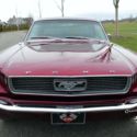 1966 Ford Mustang painted one year ago in Candy Apple Red