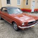 1966 FORD MUSTANG RARE EMBERGLO ORANGE / DELUXE PONY INTERIOR 74K MILE CAR!