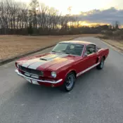 1966 Ford Mustang Red Shelby GT350