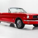 1966 Ford Mustang Red/Red Convertible 289 Manual Convertible