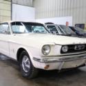 1966 Ford Mustang , very nice car , white on blue , looks and runs great