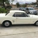 1966 Ford Mustang, white w/ new rebuilt engine and power train