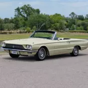 1966 Ford Thunderbird  Convertible Yellow