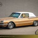 1966 Ford Thunderbird  Medium Palomino Metallic/White Roof Coupe 390 V8 103874 M