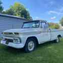 1966 GMC chevy Pickup White RWD Manual