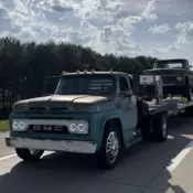 1966 GMC Pickup Blue 4000
