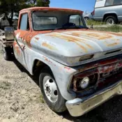 1966 GMC Pickup Grey 1-Ton Dually Flatbed Truck Rare