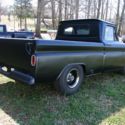 1966 GMC Pickup, Satin Black, Black interior bucket seats 350/350 new tires