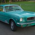 1966 HCS mustang, high country special, timberline green, parchment interior