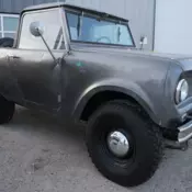 1966 International Harvester Scout 80/800 4x4. Removable Convertible top