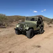 1966 Jeep CJ-5 Convertible Green