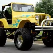 1966 Jeep CJ 5 SUV Yellow