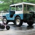 1966 Jeep CJ5 with factory dauntless V6 and metal hardtop (DISASSEMBLED)