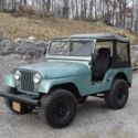 1966 Kaiser-Jeep CJ5 V6: Engine 231 cubic inches; Repainted 1966 original green