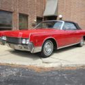 1966 Lincoln Continental Convertible red 462 1965 1967