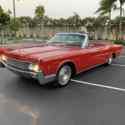 1966 Lincoln Continental Convertible Red RWD Automatic