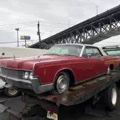 1966 Lincoln Continental Red
