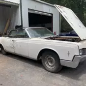 1966 Lincoln Continental Sedan White