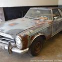 1966 Mercedes Benz 230SL RARE Sunroof Hardtop 4 Speed 304G Horizon Blue
