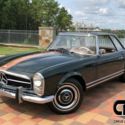 1966 Mercedes Benz 230SL Roadster  Coupe  Automatic Green