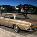 1966 Mercedes Benz 250SE COUPE, Sandbeige Metallic/Green, EURO car, km, SUNROOF