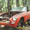 1966 MGB BODY TUB LOTS OF GOOD METAL GREAT POTENTIAL FOR RESTORATION