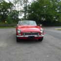 1966 MGB in red with a black interior. Car presents well and drives nice.