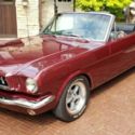 1966 Mustang A Code Convertible, Auto, Coilover Front Suspension