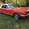 1966 Mustang Convertible Classic Red Pony , New White Top, 290 V8 Auto , P/S