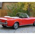 1966 MUSTANG CONVERTIBLE in Red An Amazing Car