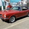 1966 Mustang Coupe. 289 V-8 4BC. Automatic. Power Steering. Front Disc Brakes.
