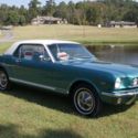 1966 Mustang GT {clone} Turquoise Coupe
