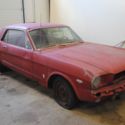 1966 Mustang GT K Code Coupe Project   Rare 289HP K Code Factory GT Bench Seat