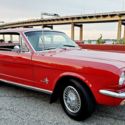 1966 Mustang,  Red. Turn Key Car. Pony interior with Middle console. NO RESERVE.