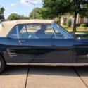 1966 NIGHTMIST BLUE Mustang Convertible 289, AT, PS, PT, SS wheels, mp3