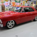 1966 NOVA PRO TOURING LS 6.0 AIR COND 18&#039;&#039; WHEELS 4 WHEEL DISC BRAKES POWER  RAC