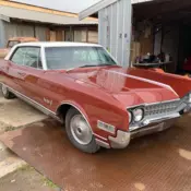 1966 Oldsmobile 98 Red