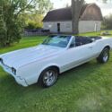 1966 Oldsmobile Cutlass Convertible White RWD Automatic