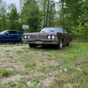 1966 Oldsmobile F-85 Red Deluxe