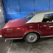 1966 Oldsmobile F-85 Sedan Red 4 door 2 tone