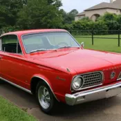 1966 Plymouth Barracuda Fastback Coupe, V-8 factory A/C, Automatic, bucket seats