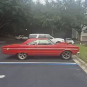 1966 Plymouth Belvedere Sedan Red Belvedere 2