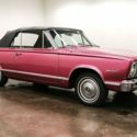 1966 Plymouth Valiant Signet Convertible 65840 Miles Pink Convertible 273 V8 Aut