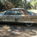 1966 Pontiac Bonneville Sedan; one owner, classic restoration project.