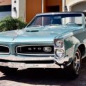 1966 Pontiac GTO 242 Tri Power Convertible 11000 Documented Miles M21 4 Speed