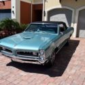 1966 Pontiac GTO 242 Vin Real Reef Turquoise Convertible