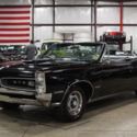 1966 Pontiac GTO  2491 Miles Black Convertible 389 V8 4 Speed Manual