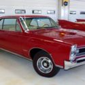 1966 Pontiac GTO  68185 Miles Red 2 Door Hard Top 389 Manual 4-Speed